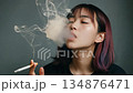 People smoking | Tobacco, lifestyle and social themes image video 134876471