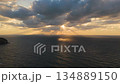 「夕日」ドローン映像 - 日本/"Sunset" drone footage - Japa/ 134889150
