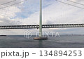 明石海峽大橋鳥瞰圖 134894253