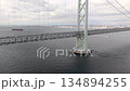 明石海峽大橋鳥瞰圖 134894255