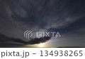 多様な雲がダイナミックに変化した幻想的な夕空・春・超広角・空主体・250510pm・150x 134938265