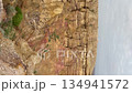 Mongolian sand dunes white stupa 134941572
