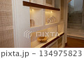 Corridor in a chic expensive private villa in Dubai 134975823
