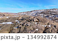 Granite Rocks and Mountains of Geres National Park. Portugal. Aerial View 134992874