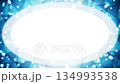 雪環背景素材框架 134993538