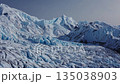 Spectacular mountain scenery covered in snow and ice 135038903