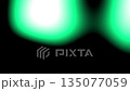 Soft green leak burst overlay on black background with smooth glowing gradients and dark contrast, ideal for motion graphics, effects, and modern visual backgrounds. 4K video 135077059