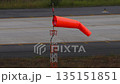 Red windsock at Phuket airport 135151851