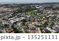 Aerial view of Del Mar town in San Diego, California 135251131