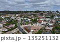 Aerial view of Del Mar town in San Diego, California 135251132