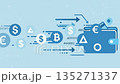 用於兌換貨幣價值的數位錢包圖標 135271337