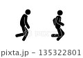 Stickman Running Side View Two Styles Seamless Loop With Alpha Channel Stickman Running Side View Two Styles Seamless Loop With Alpha Channel 135322801
