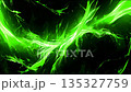 Toxic green energy wave, liquid swirl, magic splash, glowing abstract anime effect 135327759