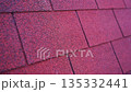 Bituminous Roof Shingle Texture Background with Granular Surface 135332441