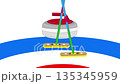 ウインタースポーツのカーリング競技の動画素。 135345959