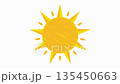 Happy, hot summer sunshine - hand-drawn doodle illustrations and animations 135450663