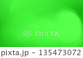 Abstract green screen bokeh background with soft light leaks and reflections 135473072