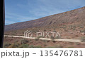 Morocco, bus trip on Atlas mountains. 135476781