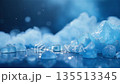 Gorgeous Ice Is Very Refreshing. Ai generated 135513345