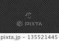 Looping mouse pointer animation with no background and green background 135521445