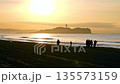 Sunrise at Tsujido Beach 135573159