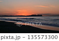 Sunrise time lapse at Tsujido Beach 135573300