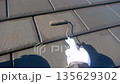 Roof painting 135629302