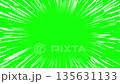 Manga-style white saturated lines animation effect, loopable (for green screen and chromakey compositing) 135631133