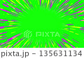 Pop and Colorful Concentrated Lines Animation Effect Loop (Green Screen) 135631134