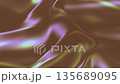 Psychedelic animation in abstract style on colorful background. Abstract fluid liquid surface lilac blue background. High quality FullHD footage 135689095