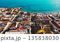 Aerial view of Torre de la Horadada townscape  135838030