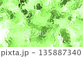 Dark gradient background enhances a blurry green abstract pattern resembling a watery texture beautifully. Dark gradient background enhances a blurry green abstract pattern resembling a watery texture beautifully. 135887340