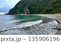 Shiohama Beach on Oki Island, with its crystal clear waters 135906196