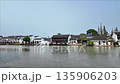 Zhujiajiao Ancient Town on the outskirts of Shanghai, where the old Chinese townscape remains 135906203