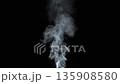 Steam on a black background 135908580