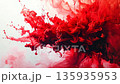 紅色墨水飛濺 135935953