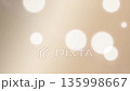 Champagne gold bokeh and light particles abstract background material 135998667