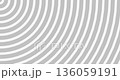 seamless looped Minimalist animated background with white and grey concentric circles expanding from the corner, creating a clean, modern, and hypnotic visual effect suitable for various projects 136059191