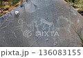 Historical rock paintings in Ulytau, Kazakhstan, depicting early human life and ancient civilizations. Historical rock paintings in Ulytau, Kazakhstan, depicting early human life and ancient civilizations. 136083155