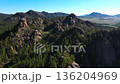 A bird's eye view of the Kent Mountains. Unusual mountains in Kazakhstan. A bird's eye view of the Kent Mountains. Unusual mountains in Kazakhstan. 136204969