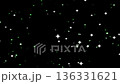 閃亮的背景，粒子，星星，綠白色 136331621