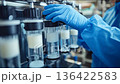 Laboratory Technician Handling Test Tubes 136422583