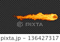 Material Fireball (Transparent / 4K / 5-second loop) [Angle 2] 136427317