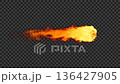 Material Fireball Large (Transparent / 4K / 5-second Loop) [Angle 4] 136427905