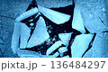 Ice explosion and shattering impact, frozen blocks breaking apart and scattering in air. Super slow motion, 1000 fps. isolated on black background. Dramatic freeze burst effect. Ice explosion and shattering impact, frozen blocks breaking apart and scattering in air. Super slow motion, 1000 fps. isolated on black background. Dramatic freeze burst effect. 136484297