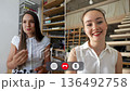 Students share joy and surprise during online learning moments 136492758
