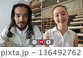 Emotions shine in online classes between students and teachers 136492762