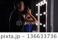 Delicate Instances Uncover Authentic Romantic Chemistry During Practice Sessions, Subdued Interactions Demonstrate Sincere Romantic Sentiment Among Actors During Rehearsal Performances 136633736