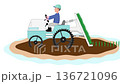 農民正在插秧 136721096