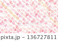 A watercolor loop animation of cherry blossoms in full bloom filling the screen. A gorgeous spring video with golden glitter. 136727811